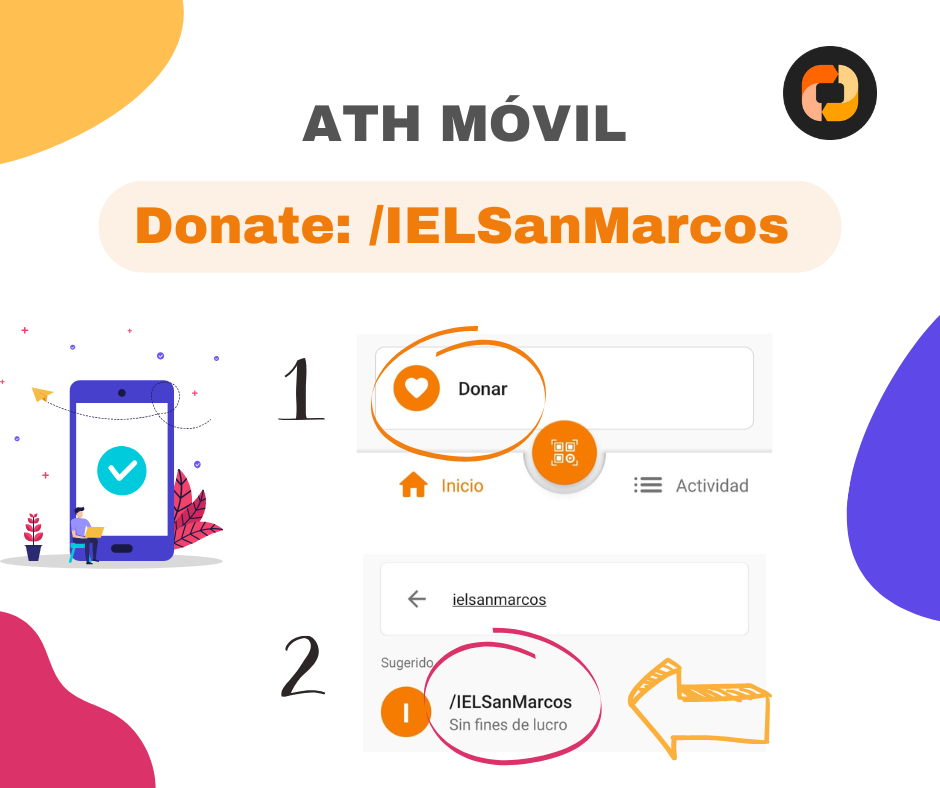 Cómo donar por ATH Móvil a San Marcos